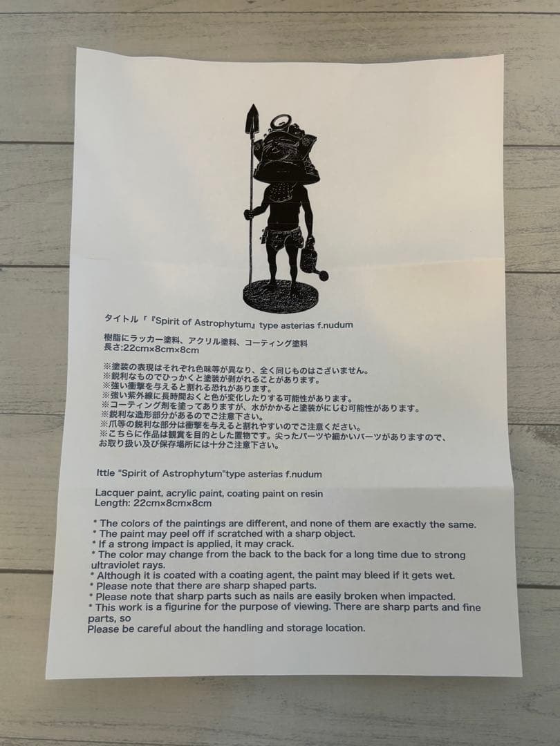 OZWRT (オズワート) Spirit of Astrophytum