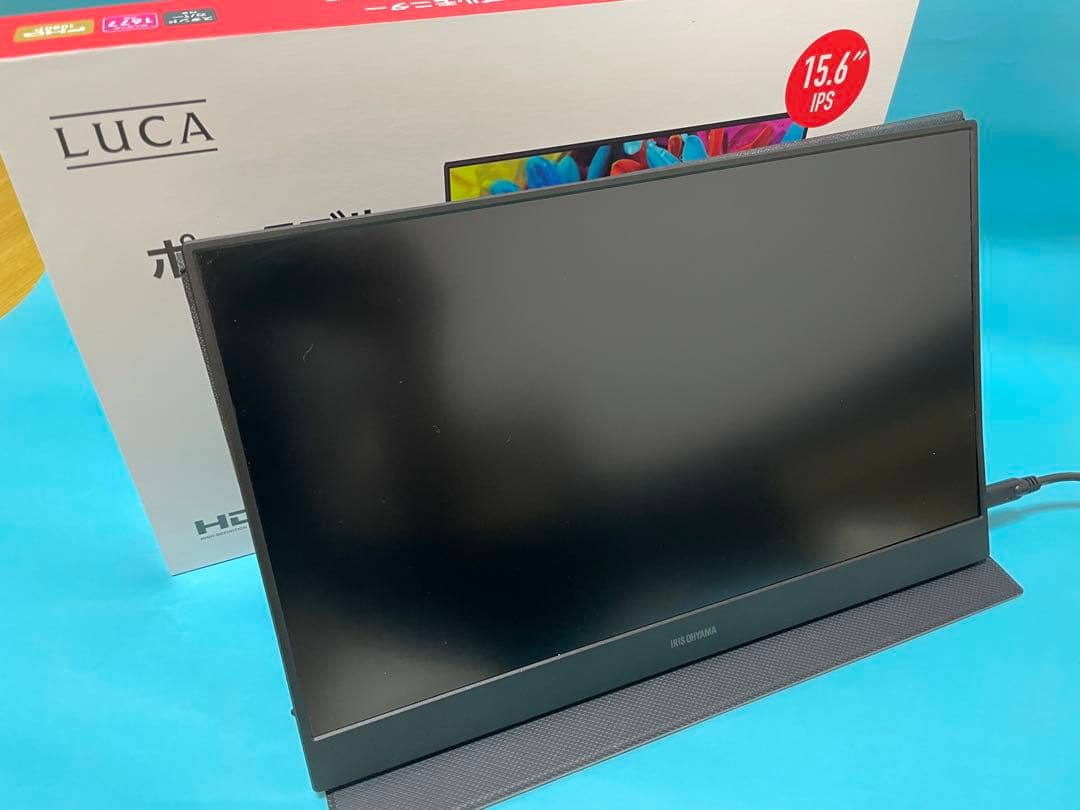 LUCA 15.6インチポータブルモニター　ILD-A1616 アイリスオーヤマ