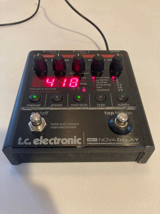 はなたさま専用tc electronic nova delay ND-1
