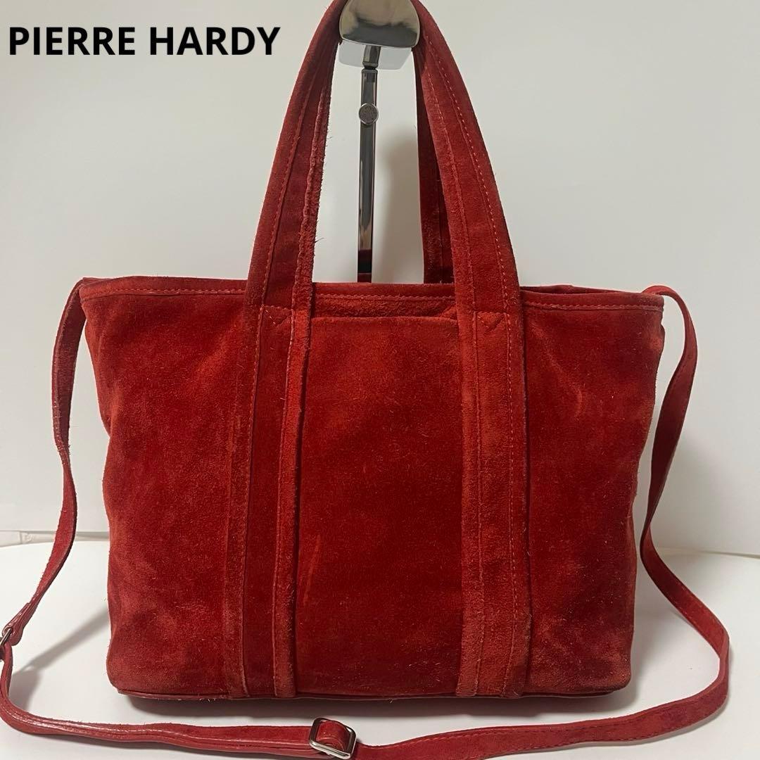 PIERRE HARDY 2way ハンドバッグ　レザー　スエード
