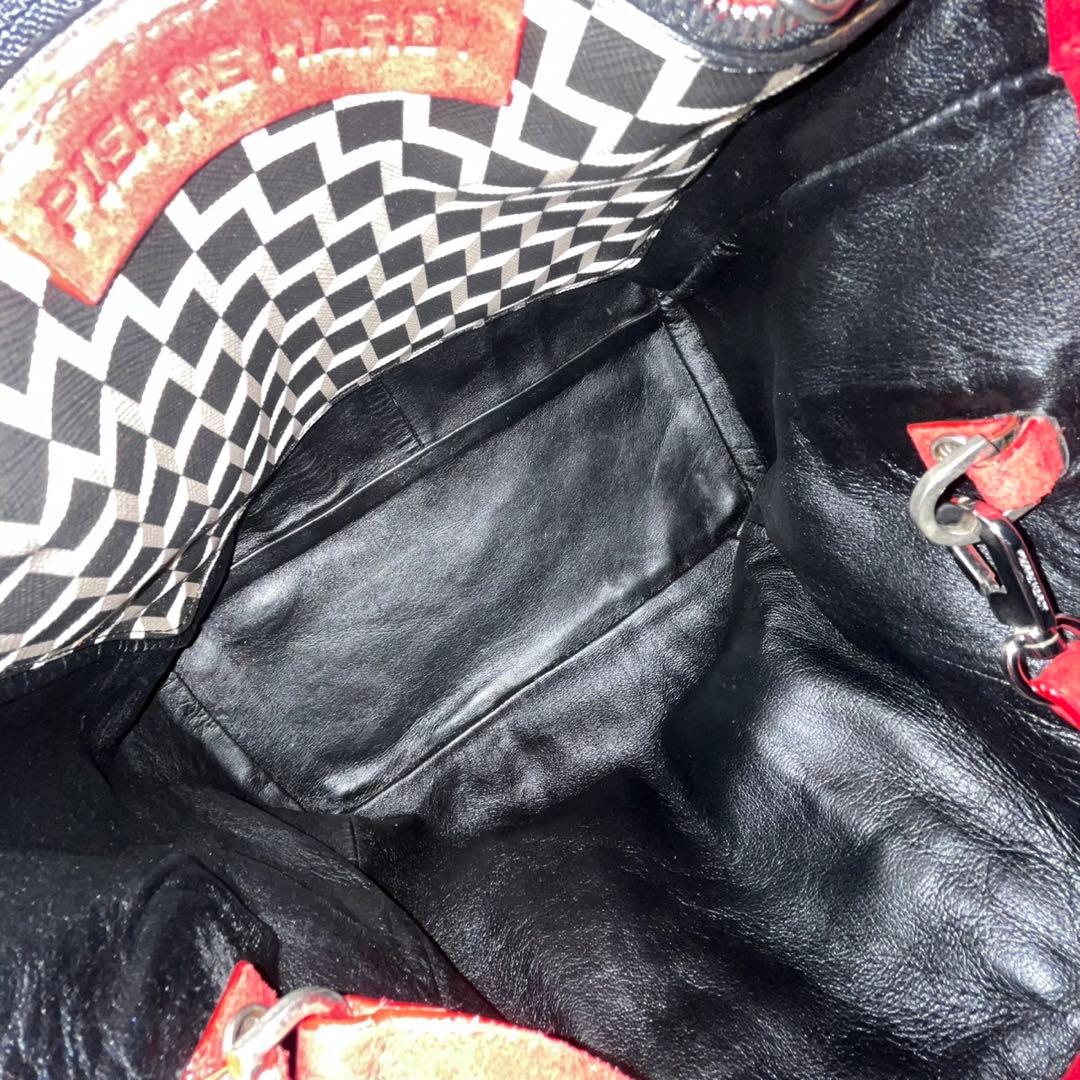 PIERRE HARDY 2way ハンドバッグ　レザー　スエード