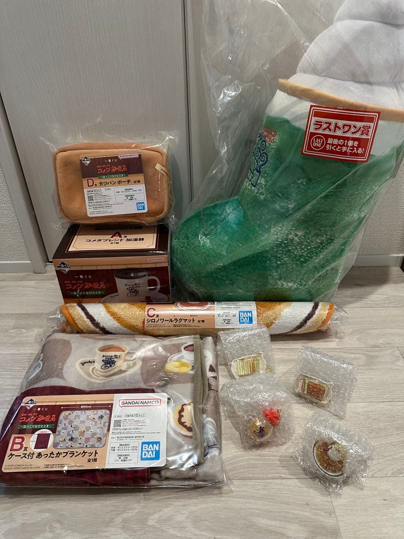 コメダ珈琲一番くじ　A〜E賞　 上位賞セット おまけ付き！(いくつでも可)