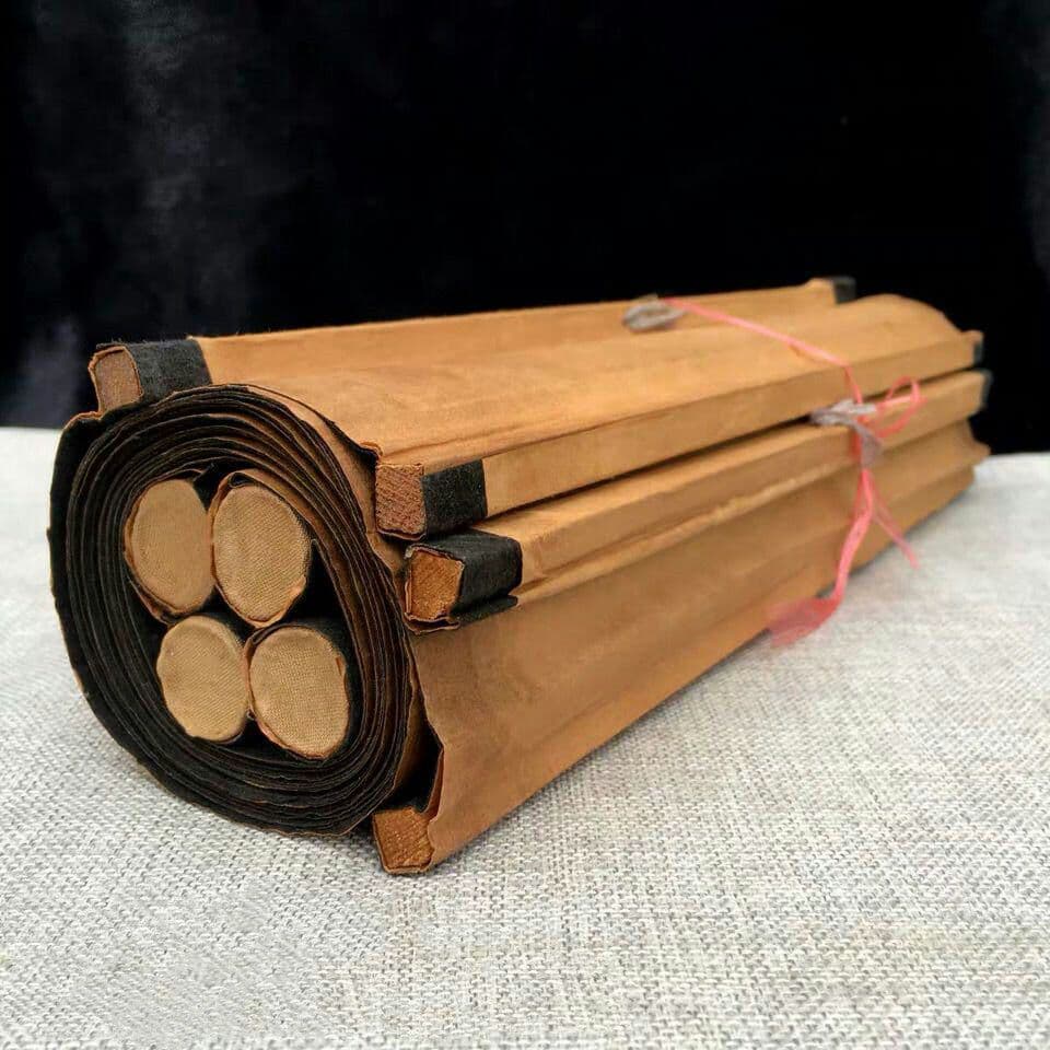 鄭板橋  古絵画  梅蘭竹菊の花鳥図   四条屏掛画 コレクション2