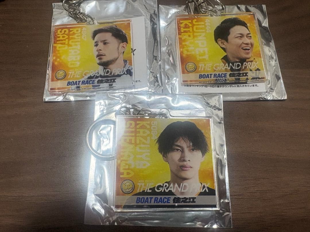 住之江競艇GP アクリルキーホルダー　ボートレース40th