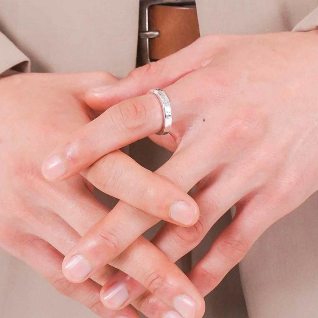 LION HEART “for Gift”槌目リング　シルバー925