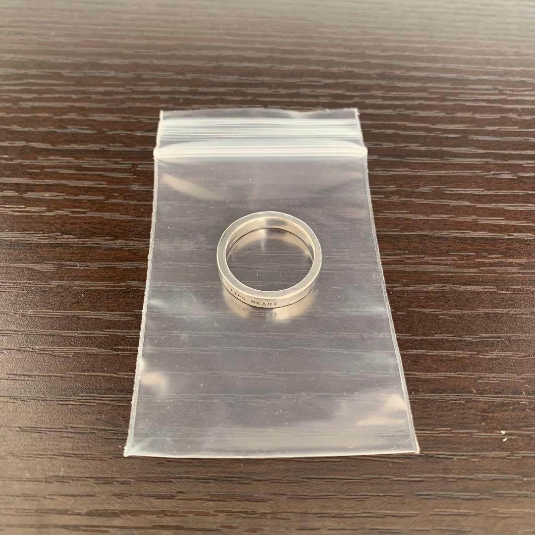 LION HEART “for Gift”槌目リング　シルバー925