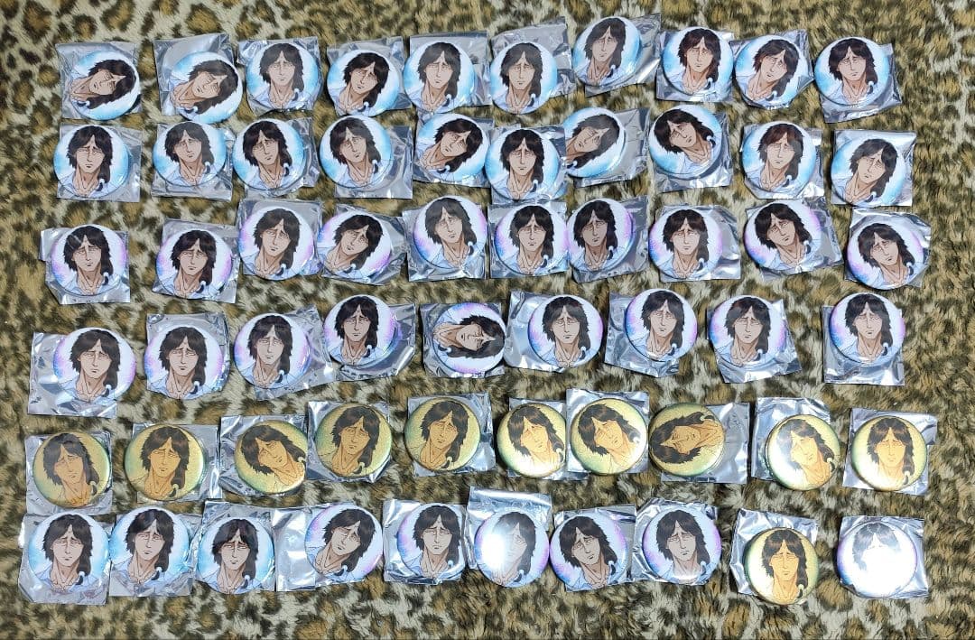 ケンガンアシュラ　ケンガンオメガ　ガオラン　缶バッチ　59個セット