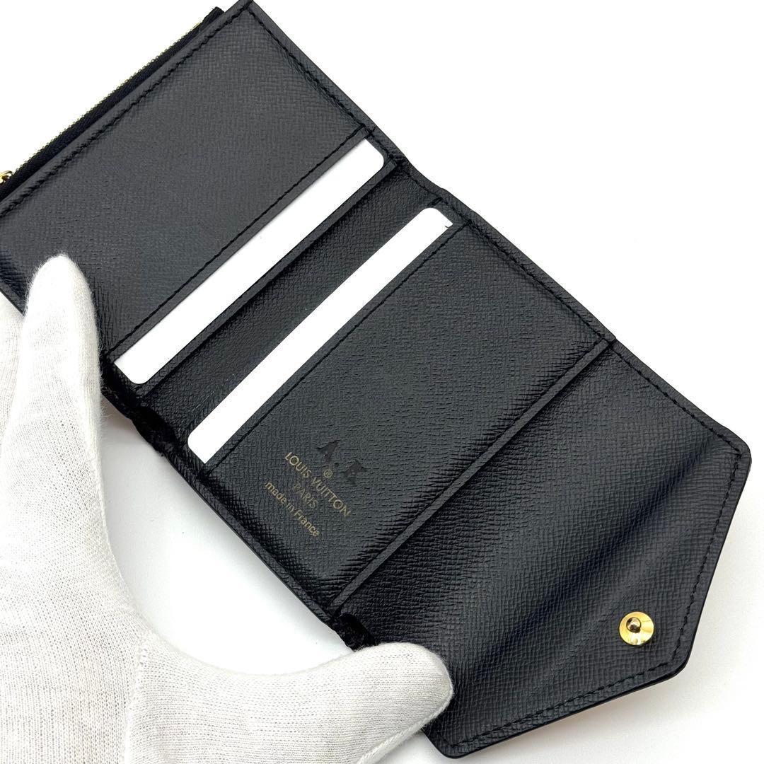 【新型美品】ルイヴィトン モノグラム ポルトフォイユ ゾエ ゲームオン 三つ折り