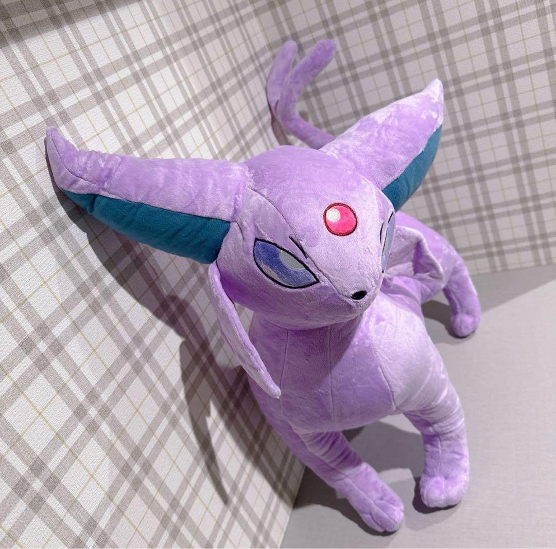 まるで等身大 エーフィ 80cm 特大 ぬいぐるみ ポケモン ポケットモンスター