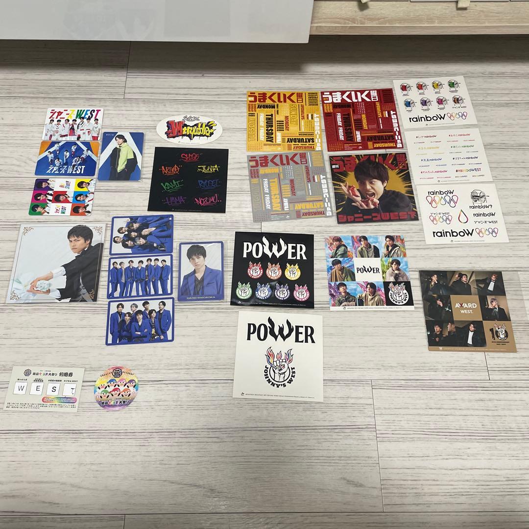 ジャニーズWEST CD DVD 特典 グッズ セット2/28まで