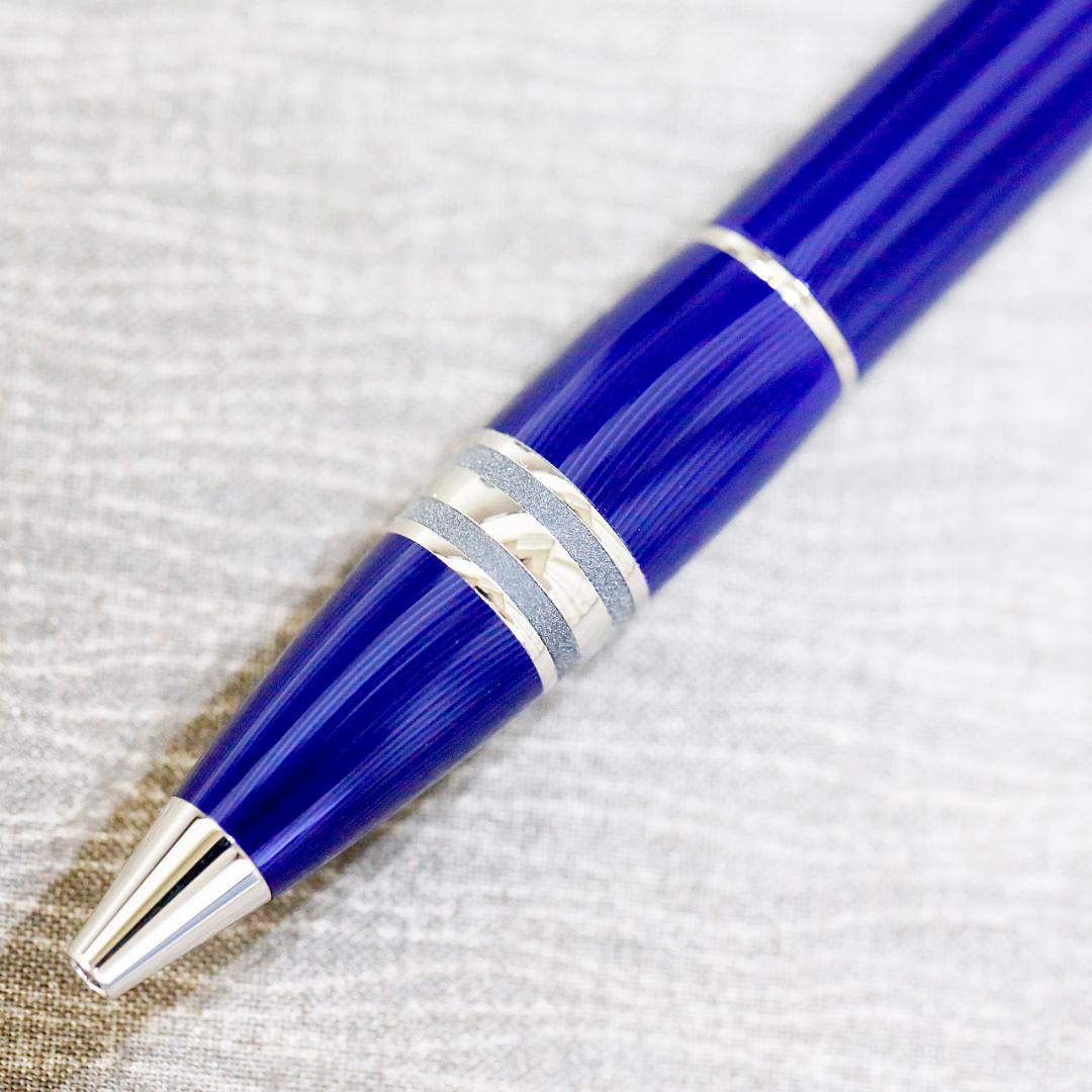 【極美品 送料込み】モンブラン ボールペン スターウォーカー クールブルー