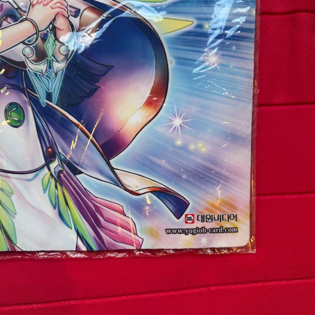 【希少】遊戯王　宣告者の神巫　プレイマット　未開封　韓国