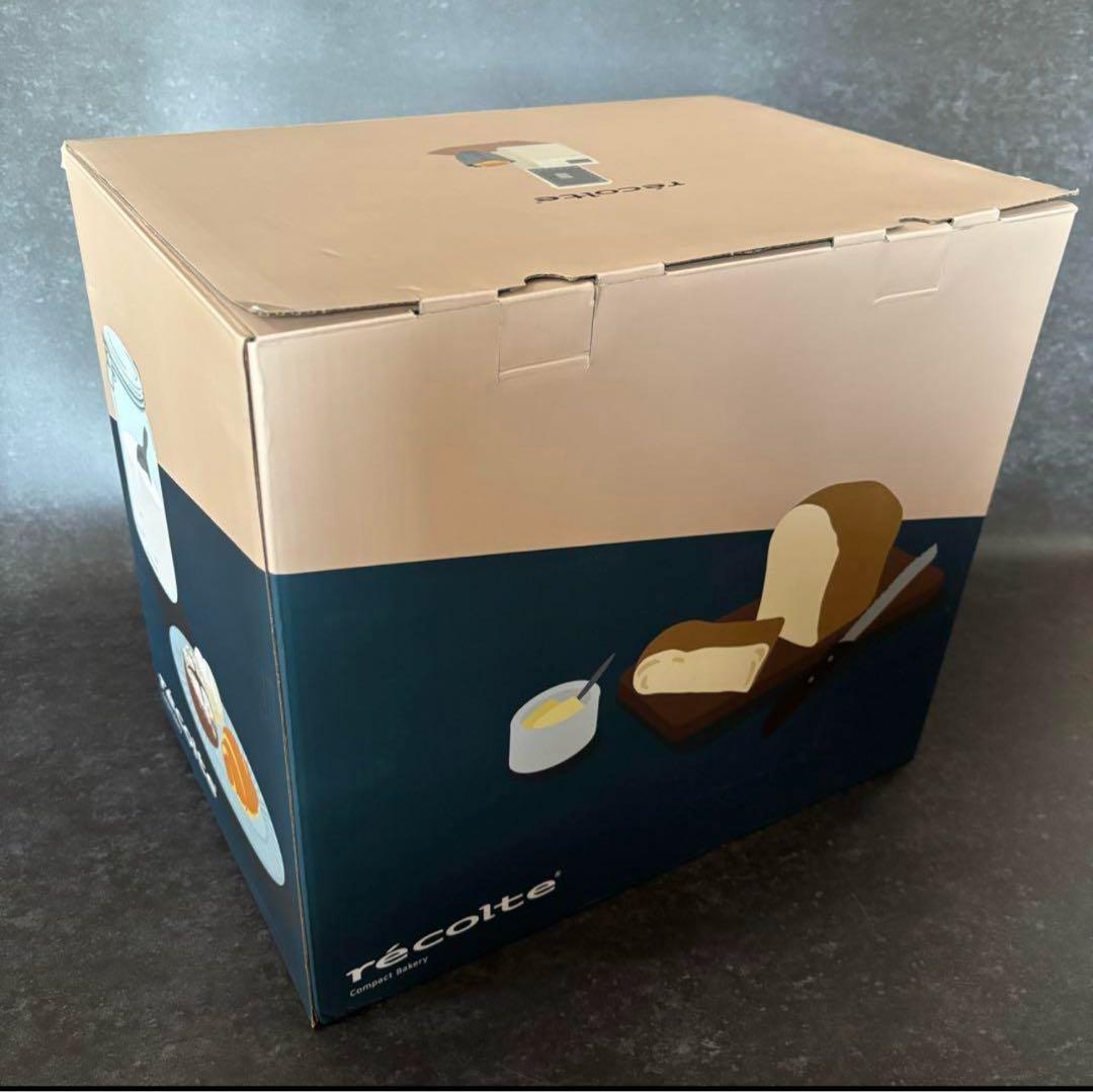 すぐ送れます❣️ レコルト　ホームベーカリー　グレー　RBK 通電確認済み