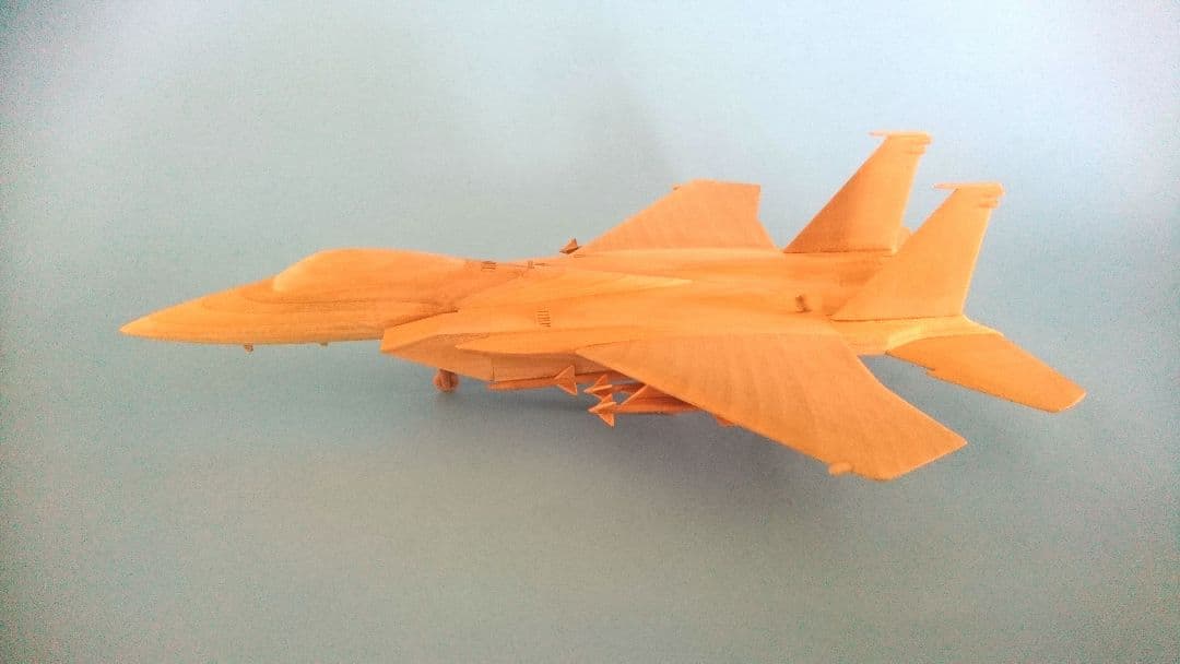 木製飛行機 (戦闘機Ｆ-15Ｊ)