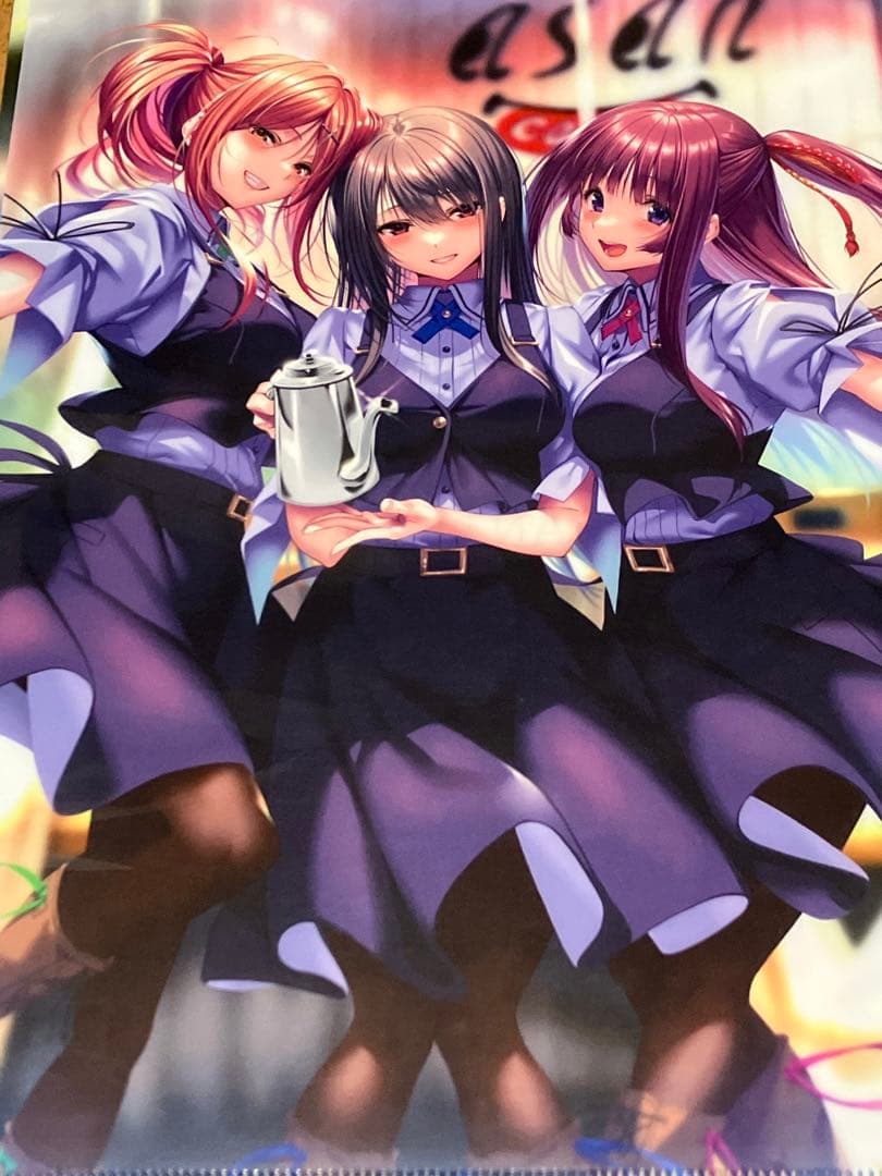 ピロ水　(アマカノ　アマカノ2　アマカノ3)はにかみ彼女 クリアファイル　6点