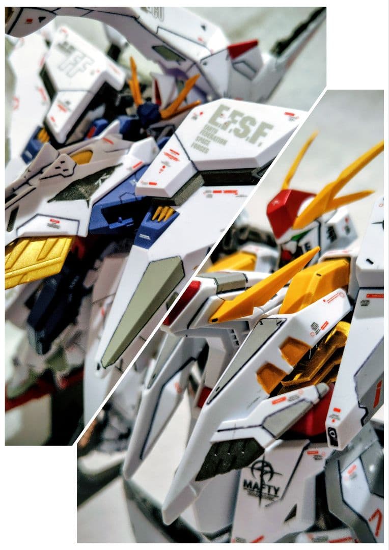 塗装済み完成品HGクスィーガンダム　ペーネロペー　セット売り　傷あり