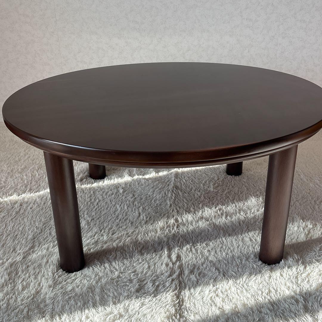 さくら餅様リクエスト品】無印 丸型 こたつ テーブル MK-858C