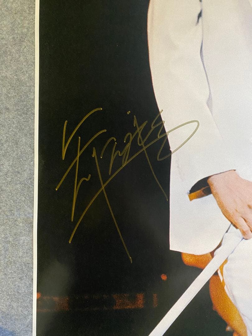 矢沢永吉 直筆サイン ポスター