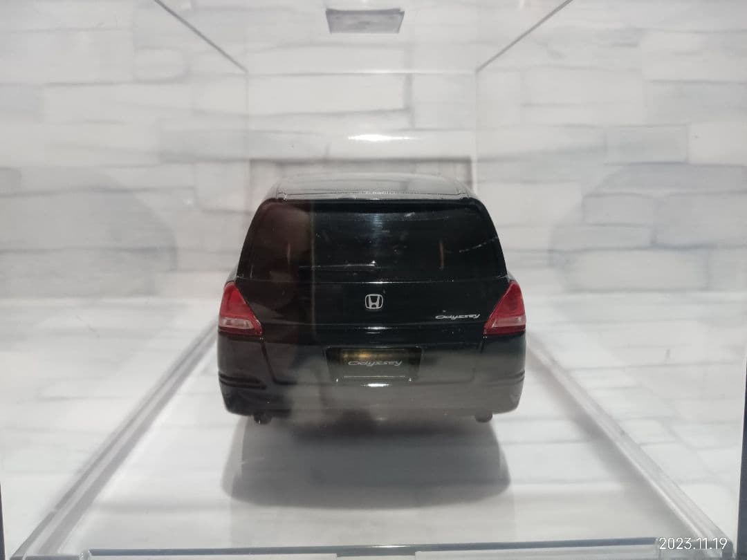 1/24 ホンダ　カラーサンプル　ミニカー　3代目オデッセイ　前期　ブラック