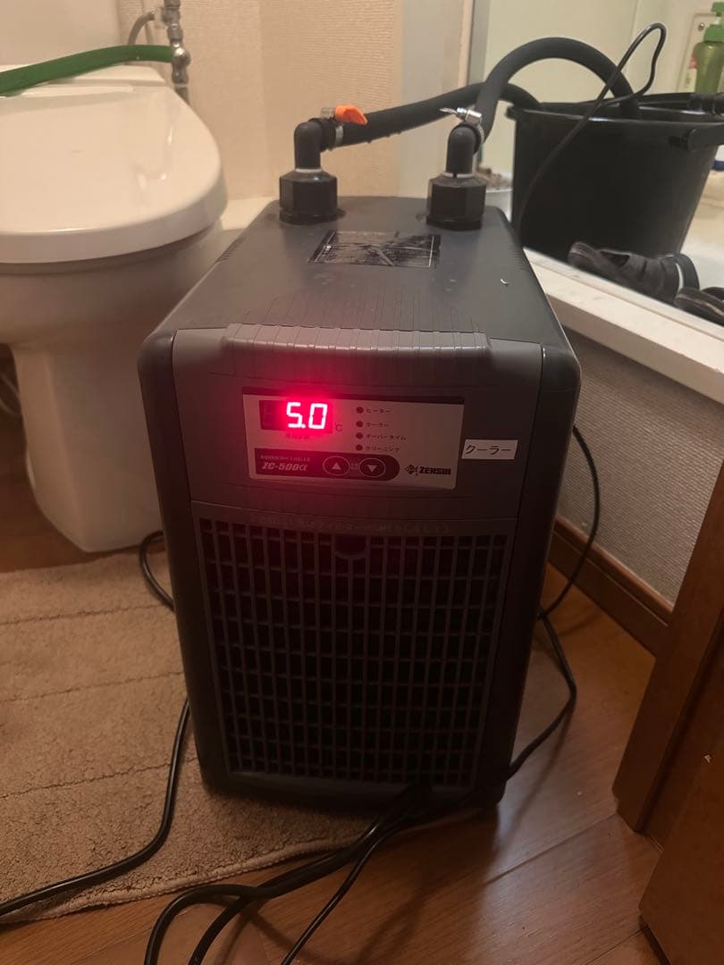 ゼンスイ ZC500α と　エーハイムタップ12/16 2個