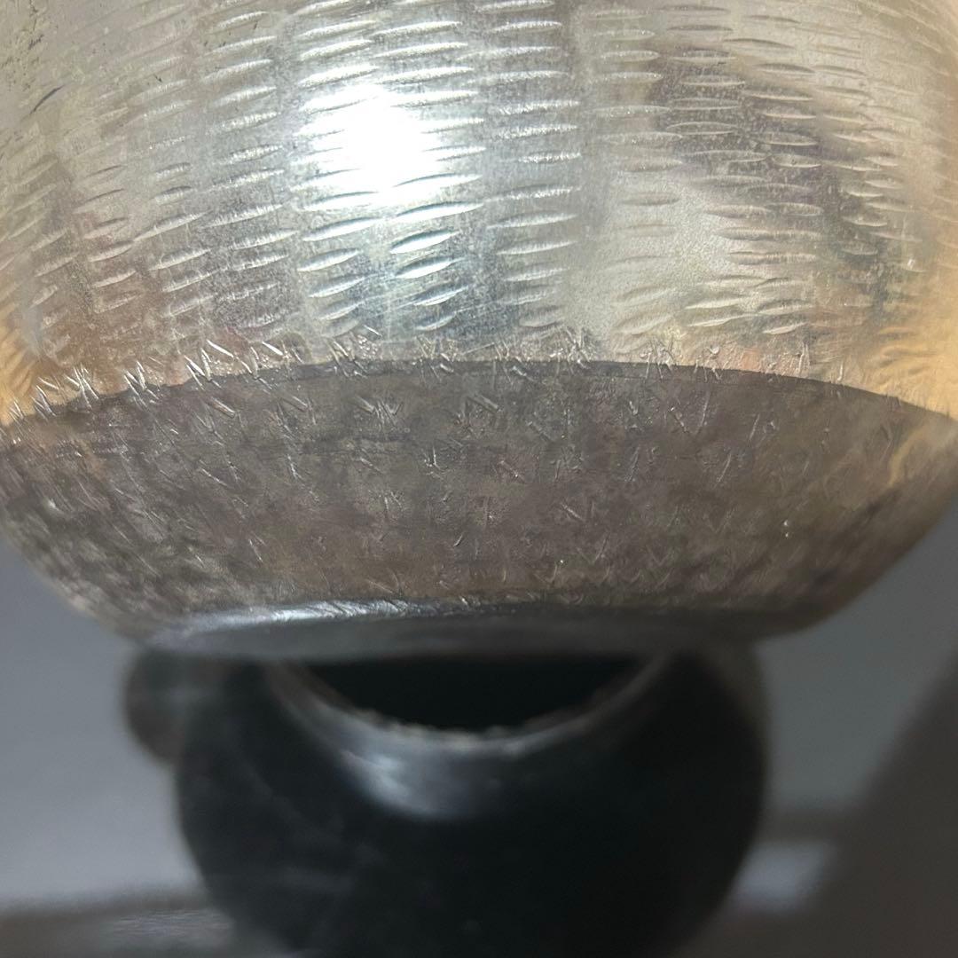 銀瓶（銀色仕上）　茶道具懐石茶箱鵬雲斎坐忘斎淡々斎即中斎七事式水屋棗茶碗水指茶杓