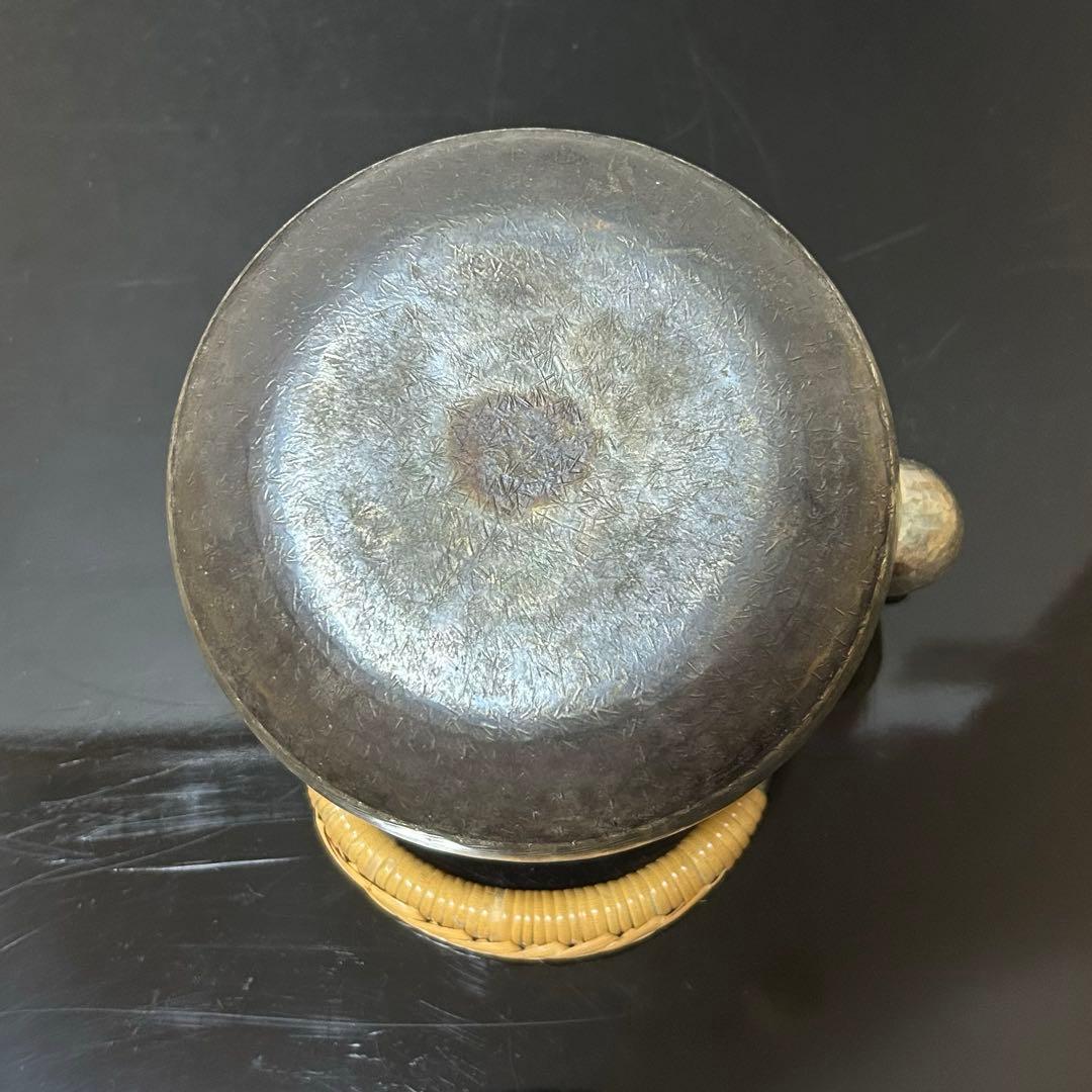 銀瓶（銀色仕上）　茶道具懐石茶箱鵬雲斎坐忘斎淡々斎即中斎七事式水屋棗茶碗水指茶杓