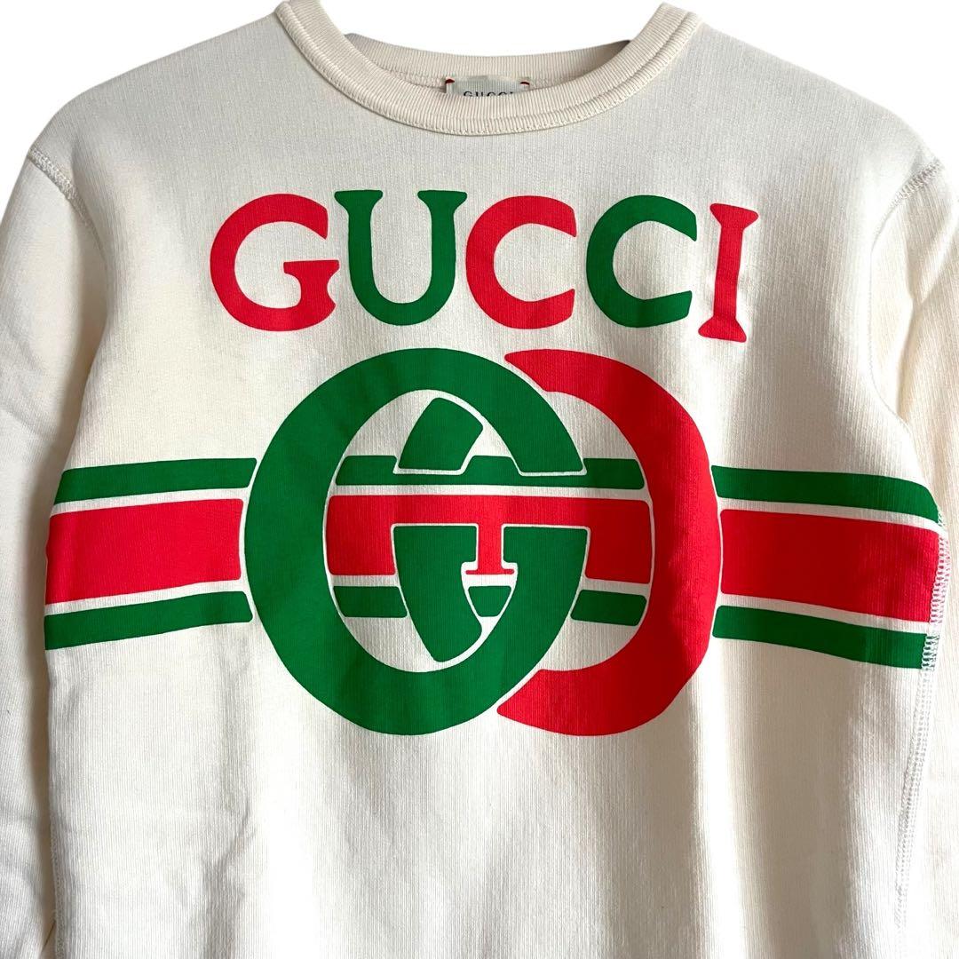 GUCCI グッチ チルドレンズ コットン スウェット 10 インターロッキング