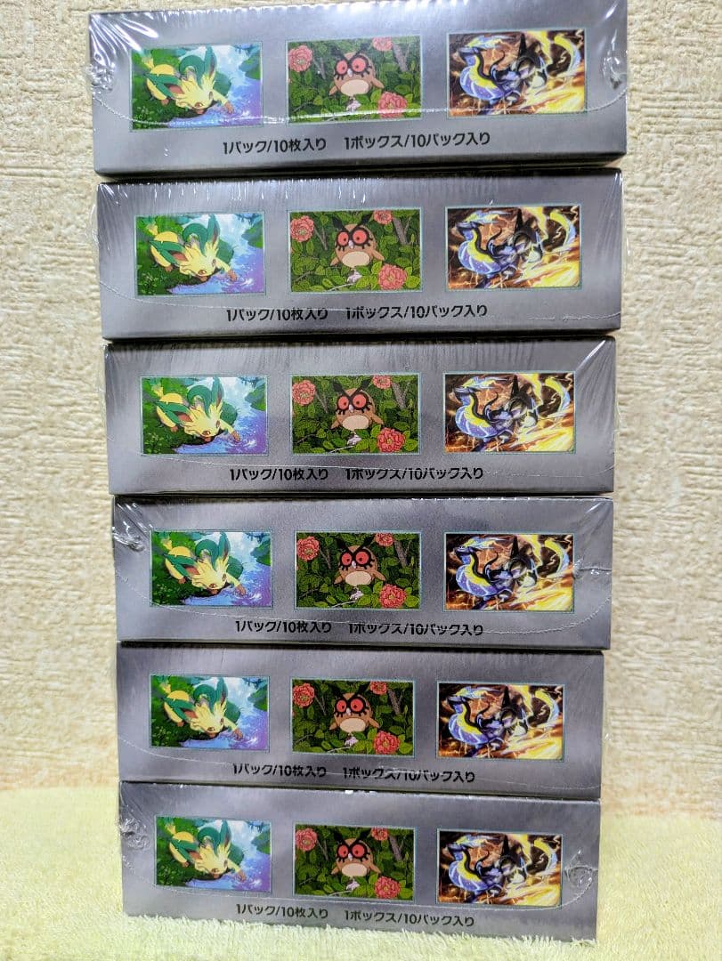 ポケモンカードテラスタルフェスex新品✫ シュリンク付き☆6boxセット
