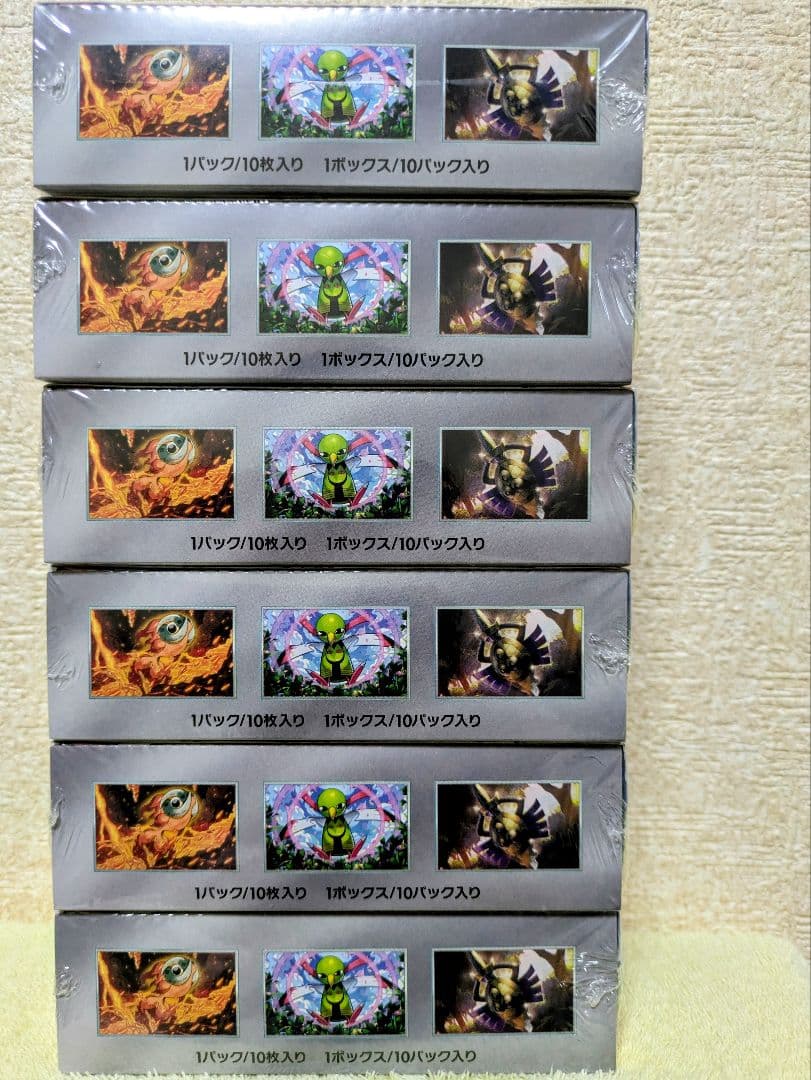 ポケモンカードテラスタルフェスex新品✫ シュリンク付き☆6boxセット