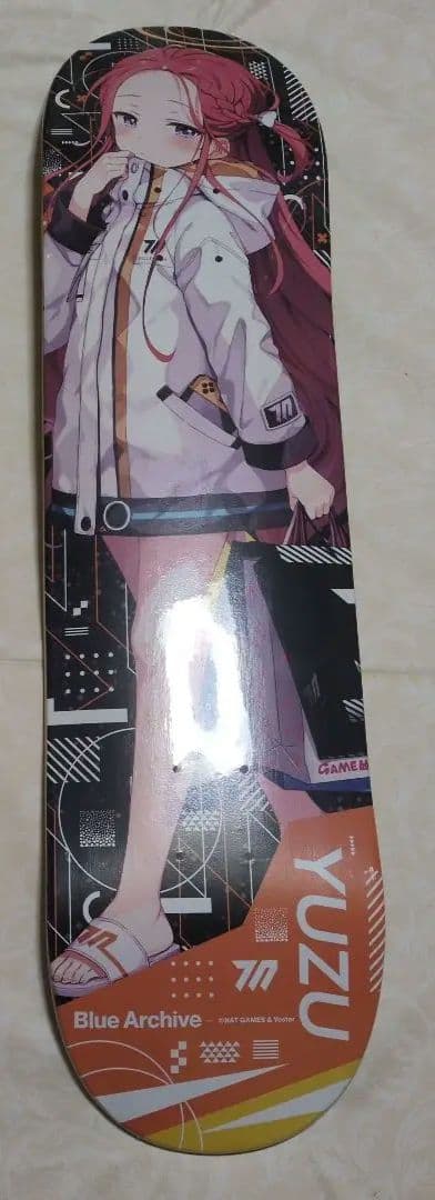 ブルーアーカイブ　スケートデッキ　ユズ　　描き下ろしVer.　新品未開封
