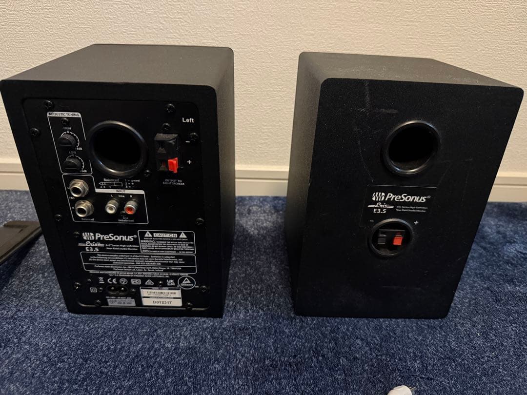 presonus eris e3.5 アクティブスピーカー　おまけ付き