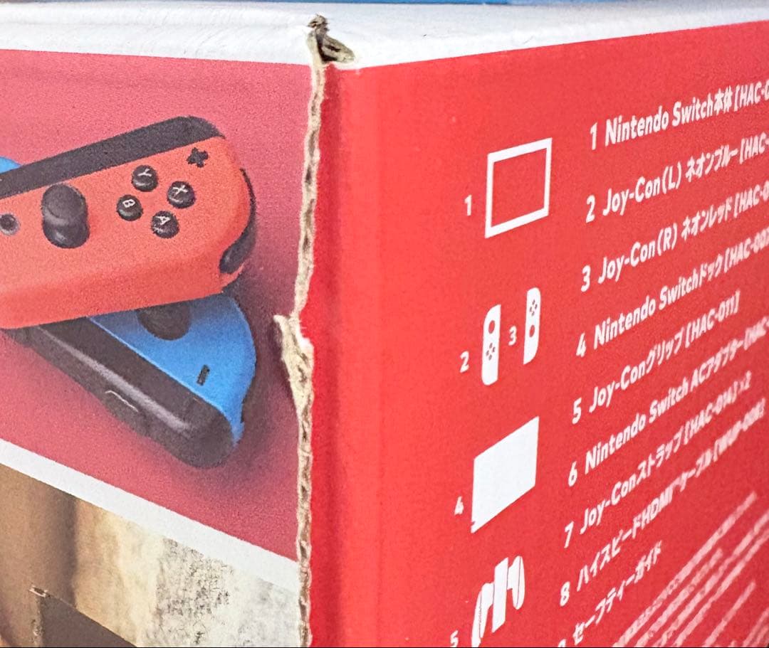 Nintendo Switch 本体 初代 付属品完備 動作確認済 箱付き