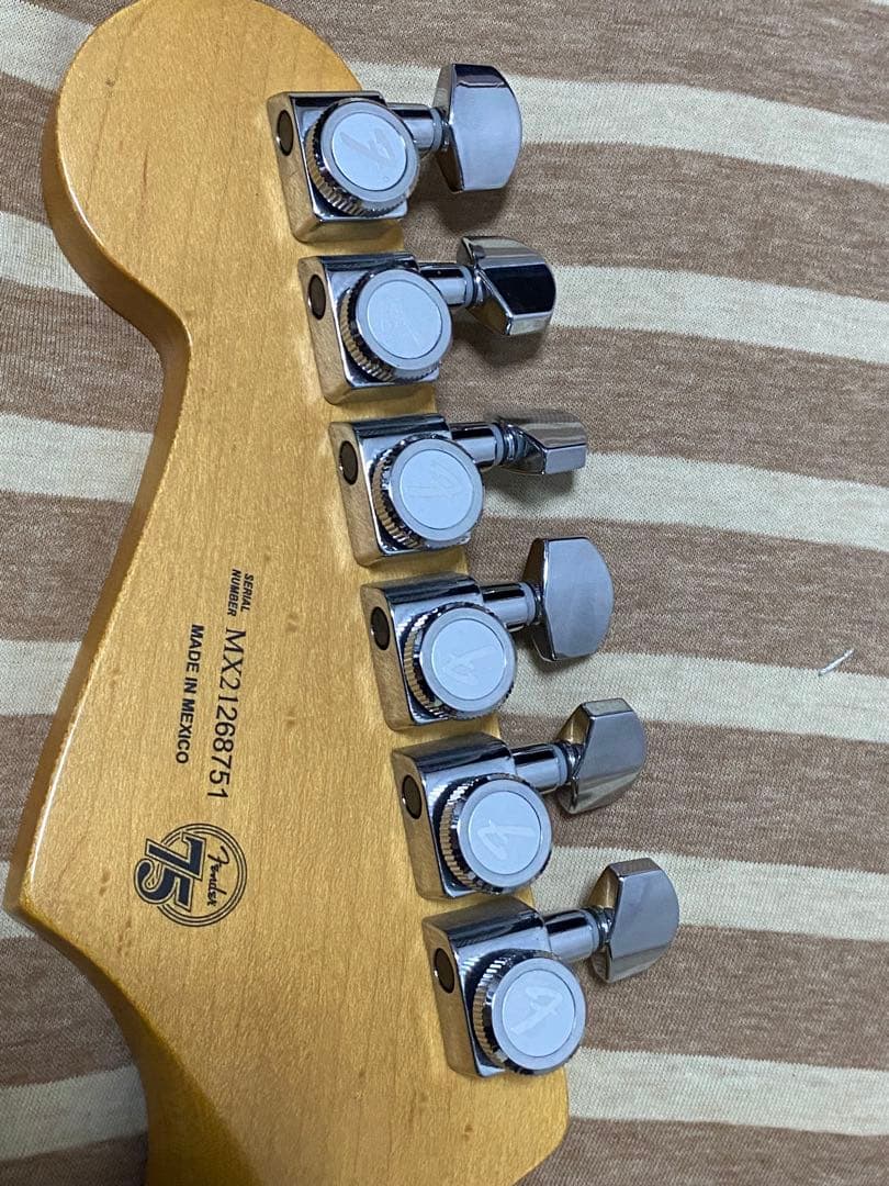 Fender Player plus stratocaster ストラト75周年