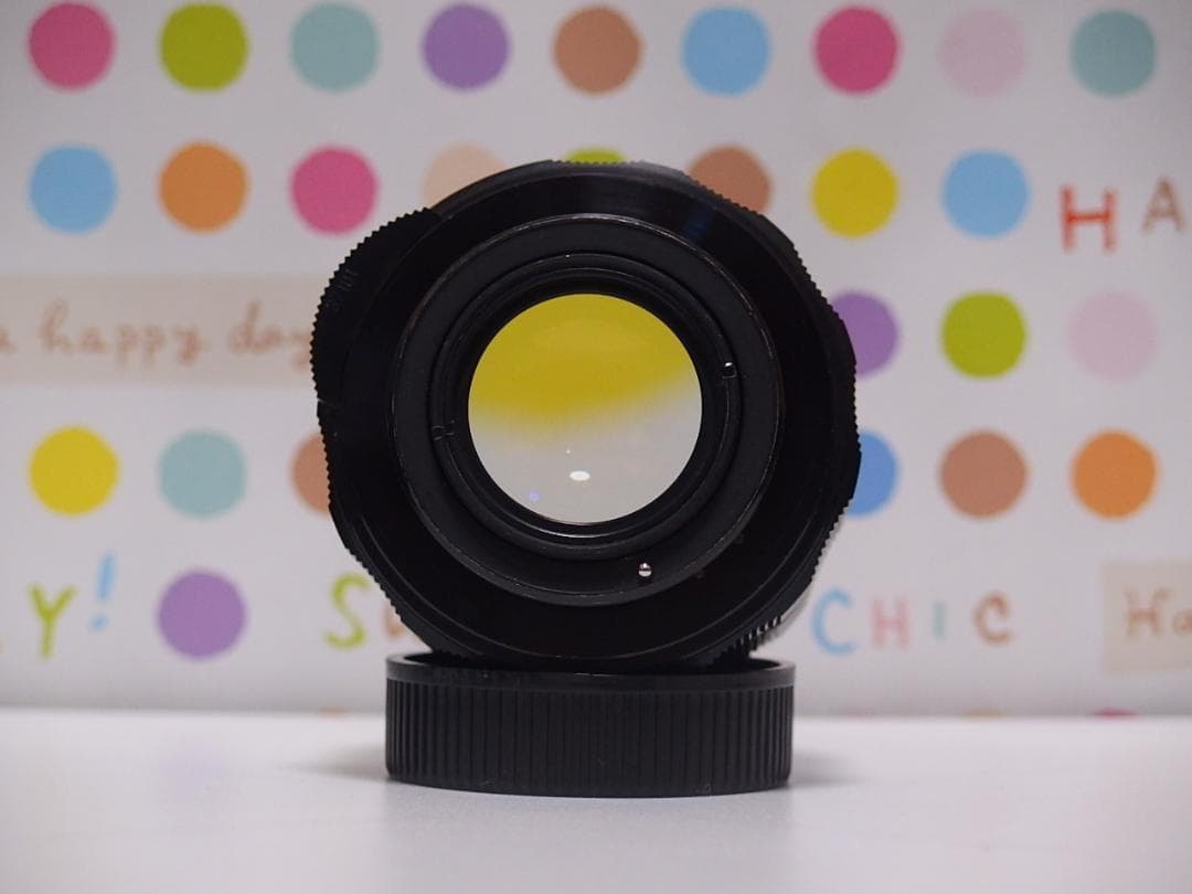 Super Takumar 55mm F1.8 SONY Eマウントアダプター付
