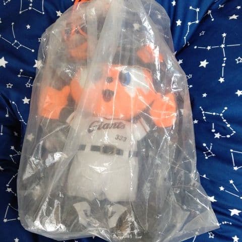 ジャイアンツのぬいぐるみ？