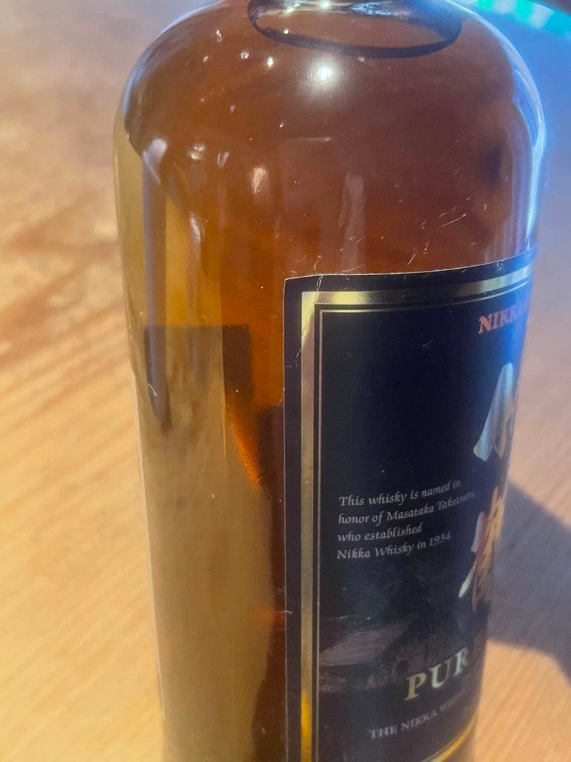 未開封 竹鶴 黒ラベル 保管品 ニッカNIKKA 700ml 旧ラベル