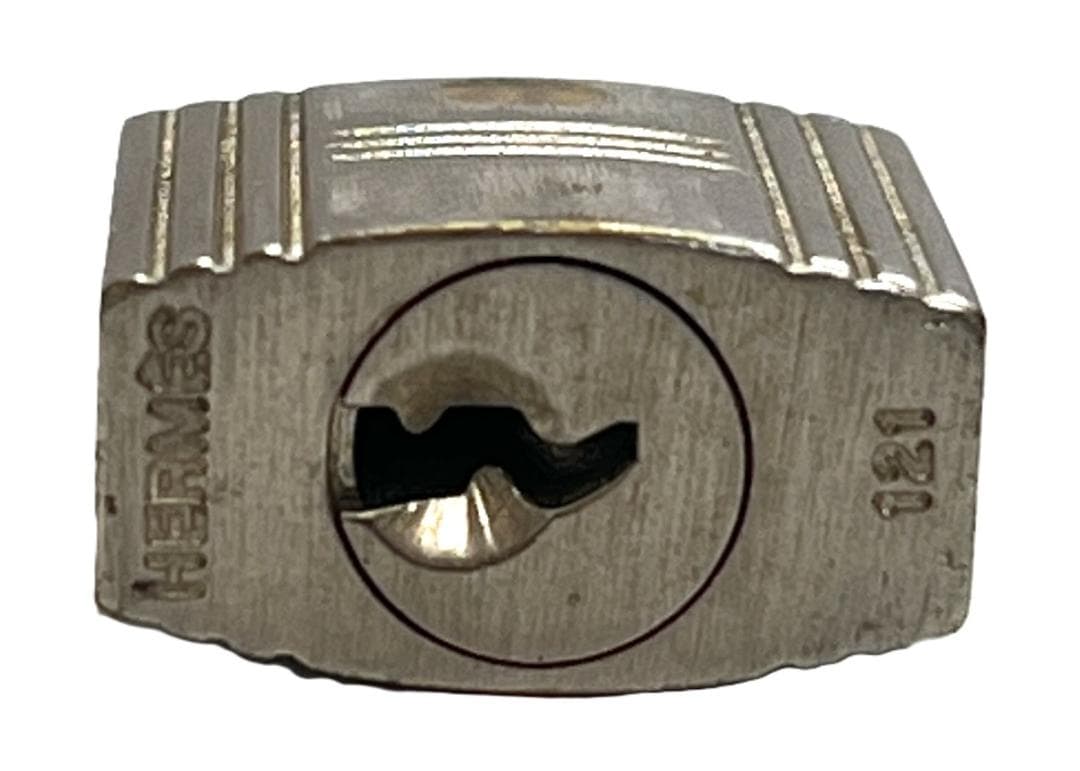 エルメス カデナ＆キー パドロック No.121 シルバー 中古品(96085)