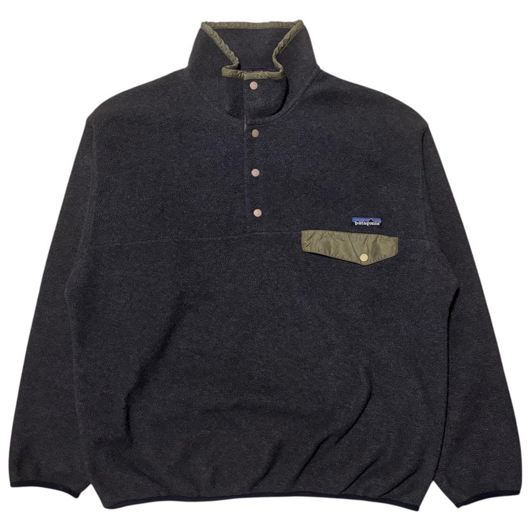 90s 好配色 L 極美品 Patagonia シンチラ パタゴニア スナップT