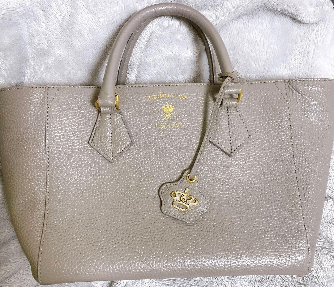 あ*こ様 【匿名配送】AD MＪバック　ショルダー取外し可スワロスキー付