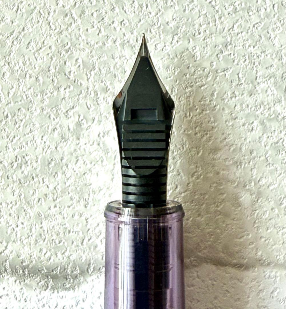 [美品・希少] プラチナ万年筆 紫雲(字幅EF)#3776センチュリー