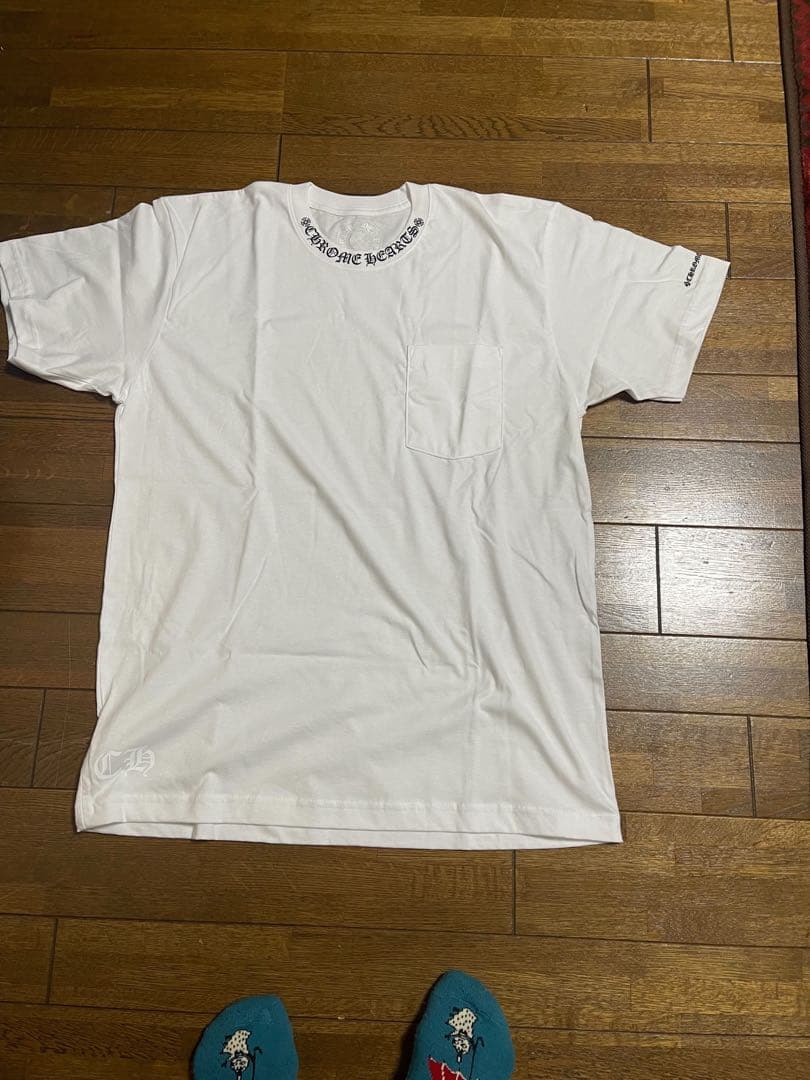 【正規品・新品未使用】クロムハーツ ネックロゴT Lサイズ