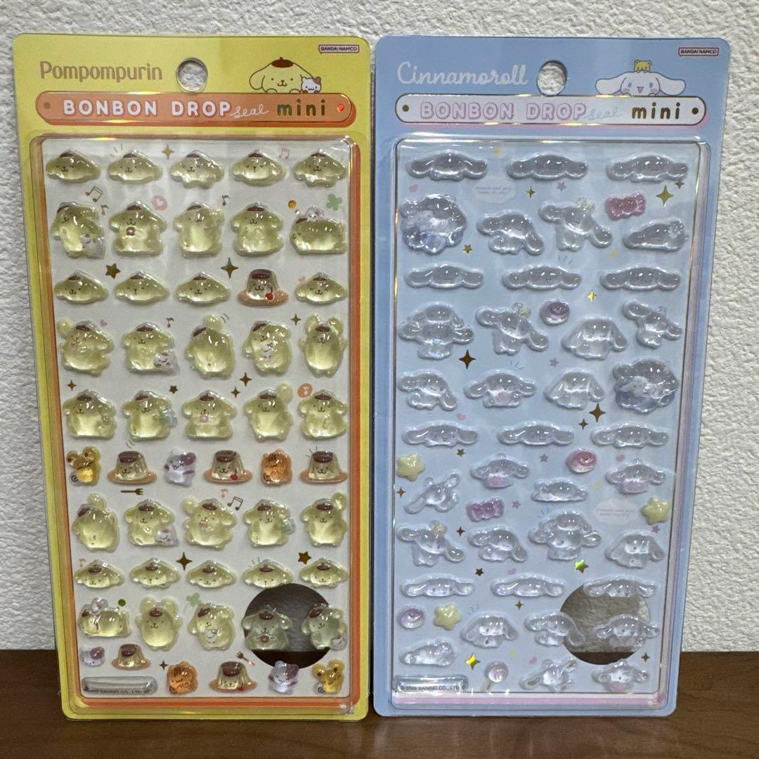 サンリオボンボンドロップシールミニ　正規品