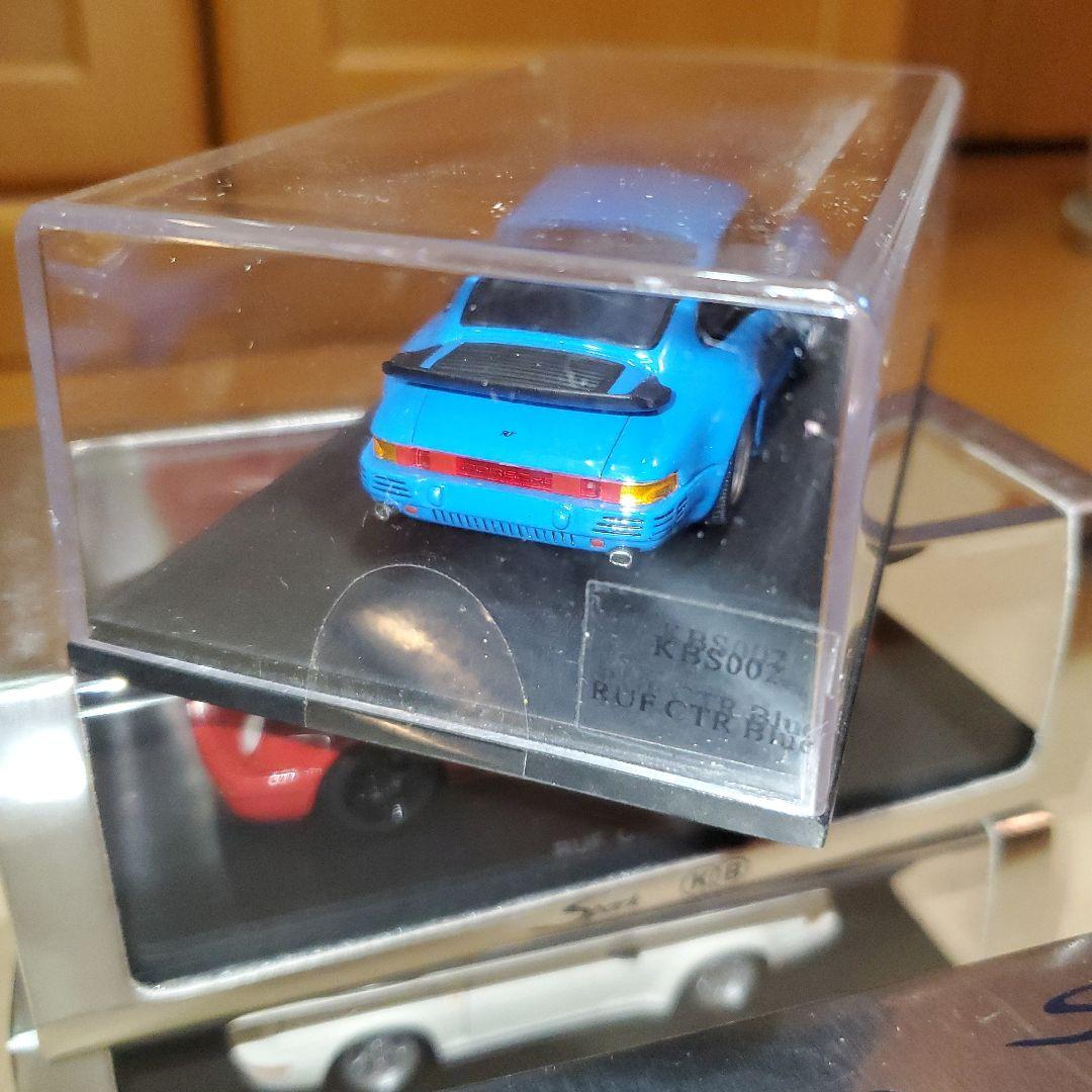 RUF CTR ミニカー 3台セット 赤 青 白、国際貿易限定品