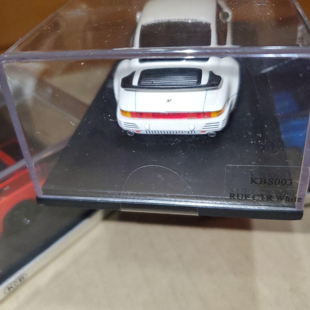 RUF CTR ミニカー 3台セット 赤 青 白、国際貿易限定品