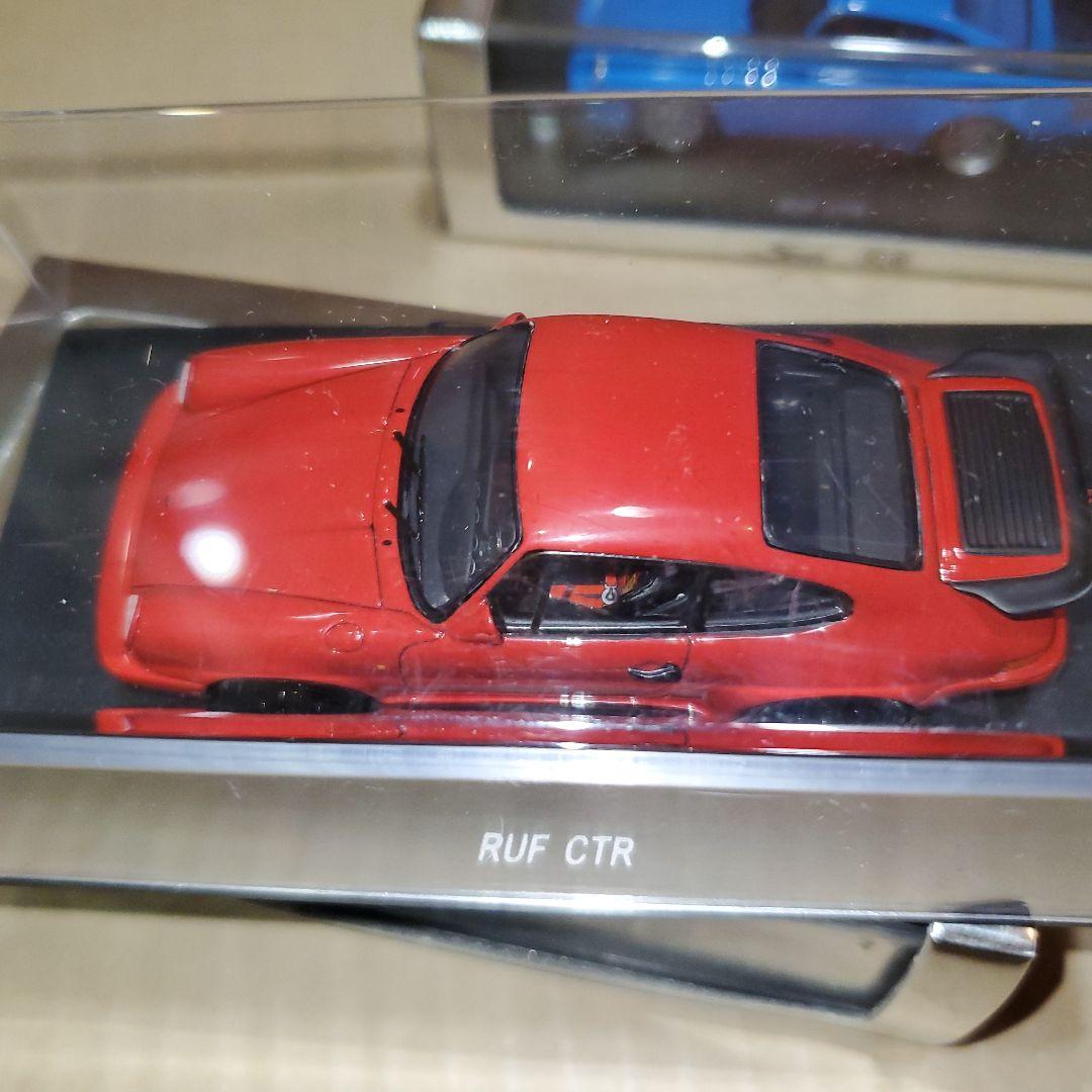 RUF CTR ミニカー 3台セット 赤 青 白、国際貿易限定品