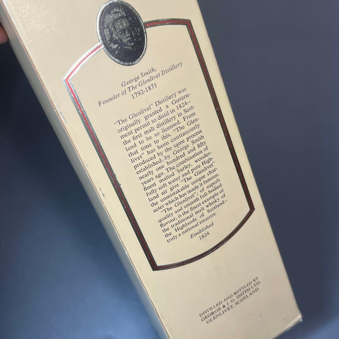 y*8様 未開栓 古酒 グレンリベット GLENLIVET 12年 スコッチウィ