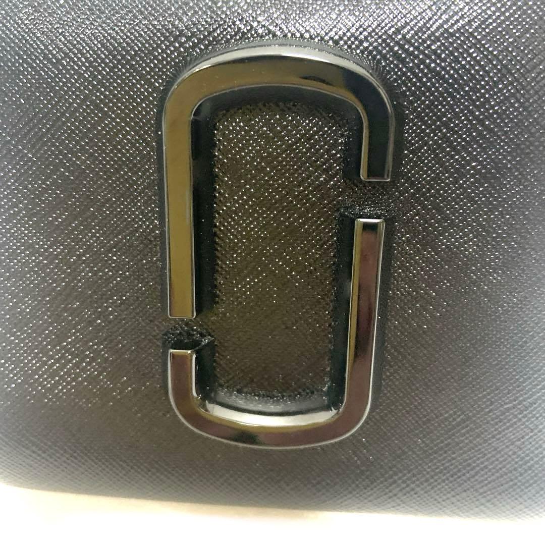 C5122　MARC JACOBS ブラック 二つ折り財布