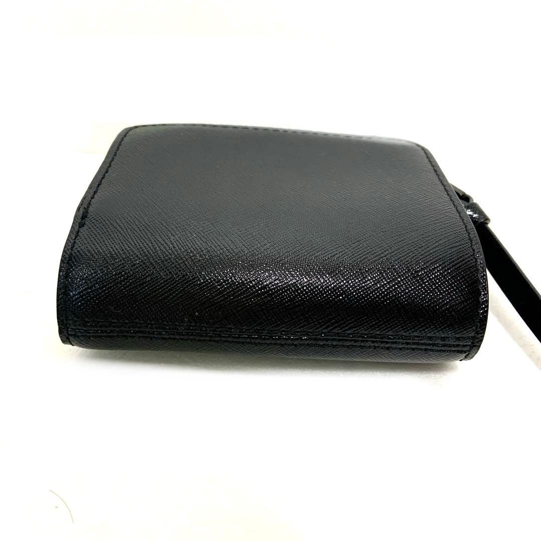 C5122　MARC JACOBS ブラック 二つ折り財布