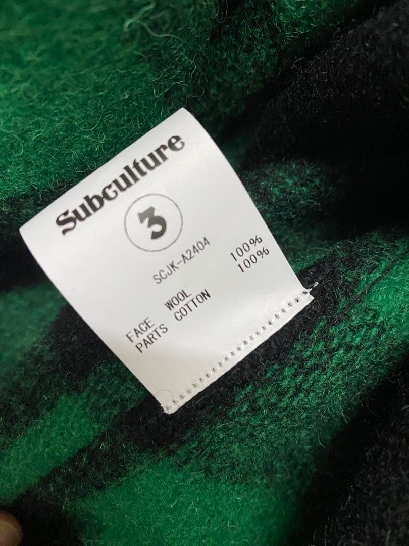 SubCulture Buffalo Check Jacket サブカルチャー