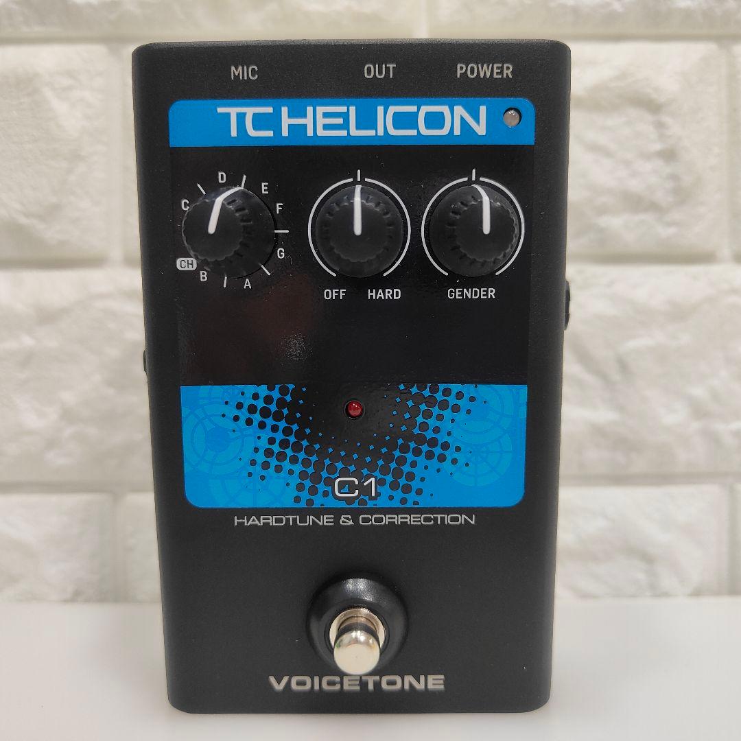 TC-Helicon VOICETONE C1 ボーカルエフェクター 元箱付き